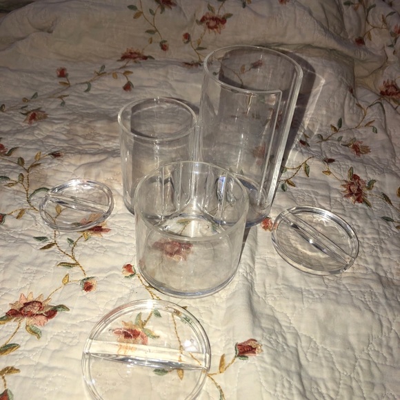 3 piece container attached set with lids multi use - Picture 9 of 13